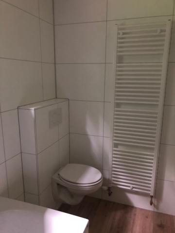 Kundenmobilheim 7,80 x 10,70 Badezimmer Hänge-WC